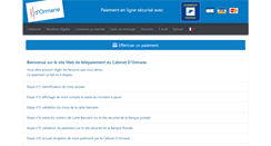 Desktop Screenshot of paiements.dormane.fr