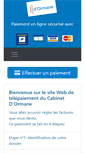 Mobile Screenshot of paiements.dormane.fr